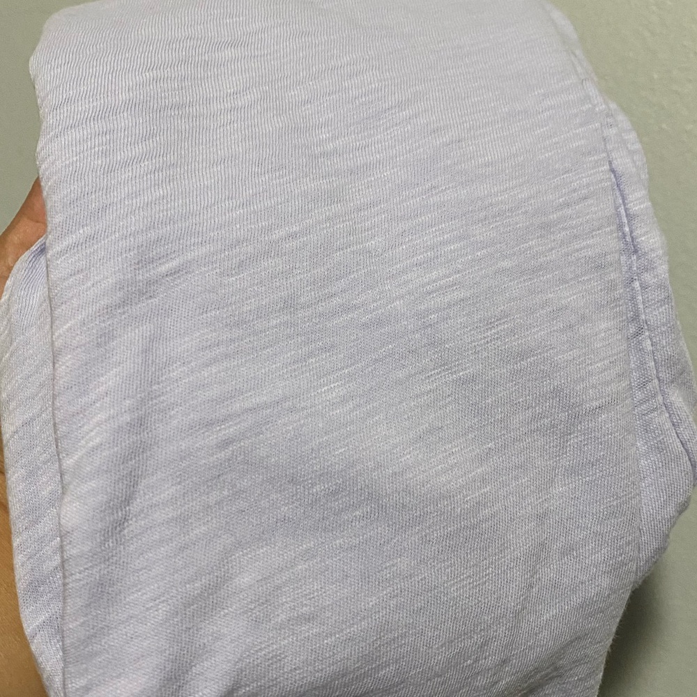 Old Navy EveryWear V-Neck Short Sleeve 100% Cotton Lavender Purple Medium NWT - Picture 6 of 6